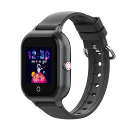 Ceas smartwatch GPS copii Wonlex KT24, Negru