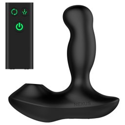 Nexus Revo Air - vibrator rotativ pentru prostată - negru