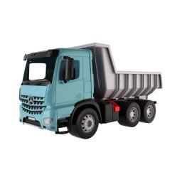 Camion basculant Mercedes GIGA TRUCKS, 65 cm, albastru/gri