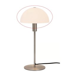 Nordlux - Abajur de schimb pentru lampă de masă ELLEN, Ø 20 cm, alb