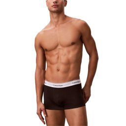 CALVIN KLEIN Lenjerie (Pack of 3) Low Rise LV00NB4389 3TH black/diamond logo black/class
