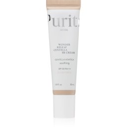 Purito Wonder Releaf Centella BB Cream crema BB cu efect de iluminare cu efect calmant culoare 21 Light Beige 30 ml