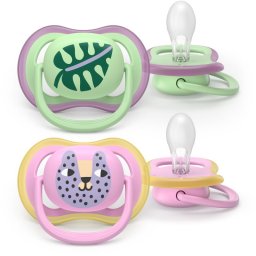Philips Avent Ultra Air SCF087/13 6-18m suzetă Girl 2 buc