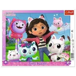 Trefl: Gabi casa de păpuși puzzle cu 25 de piese