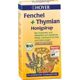 Sirop de miere cu fenicul si cimbru eco 250g Hoyer