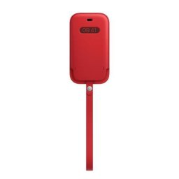 Husa Leather Sleeve with MagSafe pentru iPhone 12 mini, RED