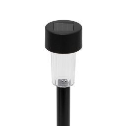 Lumină solară de grădină, plastic negru