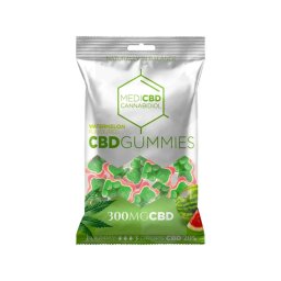 Jeleuri cu 300mg ulei CBD MediCBD Ursuleti Pepene verde 100g