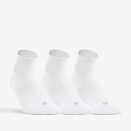 SET 3 PERECHI ȘOSETE SPORT MID RS 500 ALB