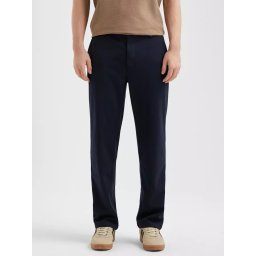 Q/S by s.Oliver Pantaloni chino, barbati, jogger din jerseu, Bleumarin inchis (SELECTATI MARIMEA: M)