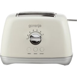 RESIGILAT – PRAJITOR DE PAINE GORENJE T900RL, Putere 1000W, Capacitate 2 felii, 7 niveluri de rumenire, Bej