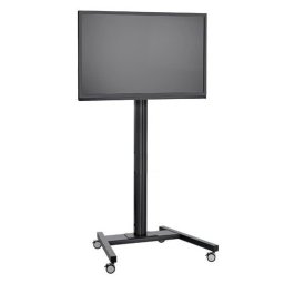 Stand TV podea mobil Vogels T1544 / T1844 / T2044 NEGRU, TV max 200cm diagonala si max 80 kg
