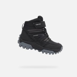 Ghete Geox Himalaya B Abx negre pentru băieți