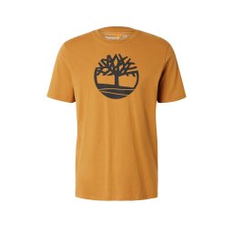 TIMBERLAND Tricou maro caramel / maro deschis / maro închis