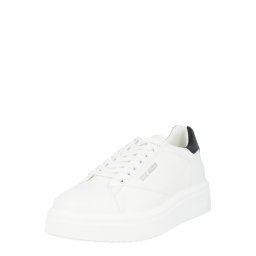 STEVE MADDEN Sneaker low 'FYNNER' negru / alb
