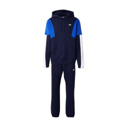 Nike Sportswear Trening 'CLUB FLEECE' bleumarin / albastru neon / alb