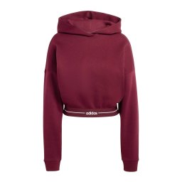ADIDAS PERFORMANCE Hanorac sport 'Hyperglam' roșu bordeaux / alb