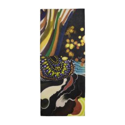 Desigual Fular mai multe culori / negru