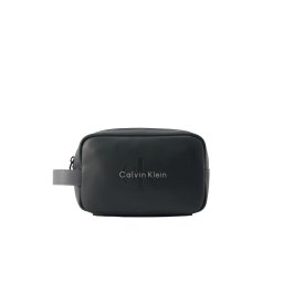 Calvin Klein Portfard 'Bold' gri deschis / negru