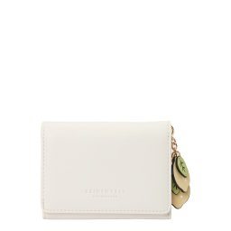 Seidenfelt Portofel 'Ilmi' crem / galben / verde deschis