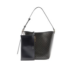 Calvin Klein Geantă de umăr bej / negru