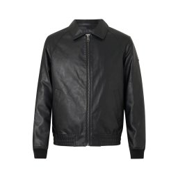 GUESS Geacă de primăvară-toamnă 'AVIATOR' negru