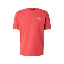 NAPAPIJRI Tricou roșu / alb