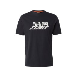 NAPAPIJRI Tricou 'S-LODESTAR' negru / alb