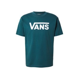 VANS Tricou 'Classic' verde petrol / alb