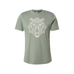 ANTONY MORATO Tricou verde jad / verde pastel / alb
