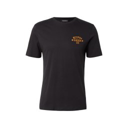 SCOTCH & SODA Tricou portocaliu / negru