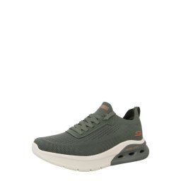 SKECHERS Sneaker low 'BOBS ARC WAVES 2.0-CLASS FORM' oliv / portocaliu