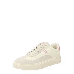 HUGO Sneaker low 'Lyzz' gri deschis / roz pal / alb
