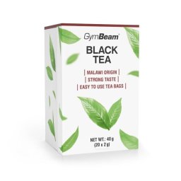 GymBeam Ceai negru 20 x 2 g