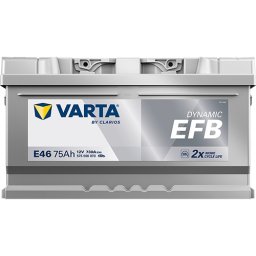 Acumulator Varta Dynamic EFB 75 Ah Start-Stop