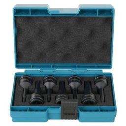 Set de biti TORX 1/2" IMPACT BLACK (7 buc.) în cutie de plastic