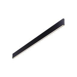 Aplica Linus 233840, L:120 cm, 34W LED, 3000K - lumina caldă, 3850 lumeni, aluminiu negru