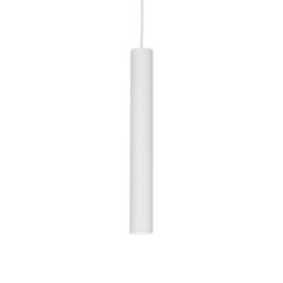 Pendul minimalist Tube Sp1 Medium, alb, 9,3W-LED, alb cald, 1000 lumeni