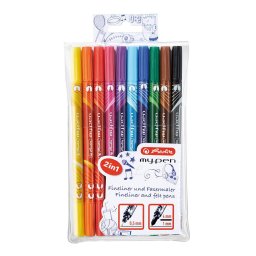 Herlitz Fineliners fiber Schreiber my.pen, pin (10)