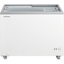 Lada frigorifica HSF-M255WHC, capac din sticla, 255L, clasa C, functionare convertibila (frigider/congelator), 1 cos, alb