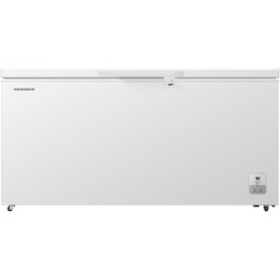 Lada frigorifica HCF-HS500EE++, 500 l , Clasa E, Compresor inverter, Control electronic, Display, Lumina LED, Maner extern cu incuietoare, 2 cosuri, Alb