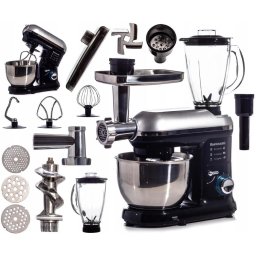 Robot de bucatarie RP-1500BS, 2000 W, 4.5 l, Negru