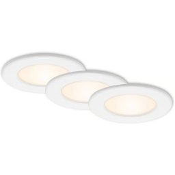 Set 3x spoturi LED încastrate pentru baie 6W/230V 3000K IP44 alb
