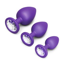 b-Vibe Jewel Butties Bundle Purple