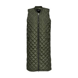 ONLY Geacă Onljessica Quilted Waistcoat Otw 15236914 19-0510 TCX Kalamata