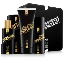 Angry Beards Fakin Notorious Urban Twofinger Set set cadou pentru barbati