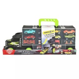 Dickie: Camion pentru transportarea și depozitarea mașinuțelor - 41 cm