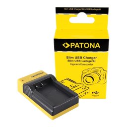 Patona Slim micro-USB incarcator pentru Canon LP-E17 EOS 750D 760D 8000D Kiss X8i Rebel Rebel T6i Rebel