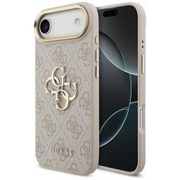 Husa Husa pentru iPhone 17 Air - Guess Hardcase Big 4G Classic Logo (GUHCP17M4GMGCPI) - Pink
