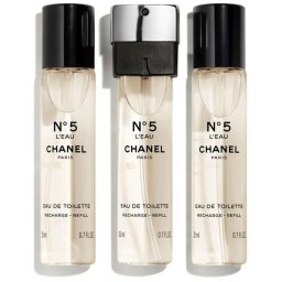 Chanel No.5 L'Eau EDT - Refill W 3 x 20 ml